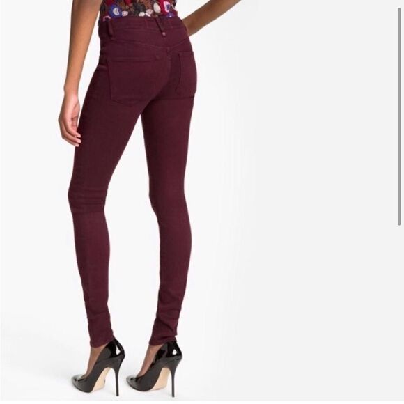 Marc by Marc Jacobs 'Stick' Skinny Jeans in Wine Tasting Size 25 - Picture 3 of 9